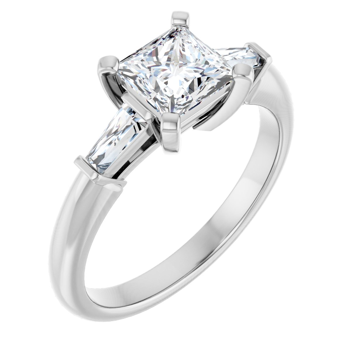 Three-Stone Engagement Ring