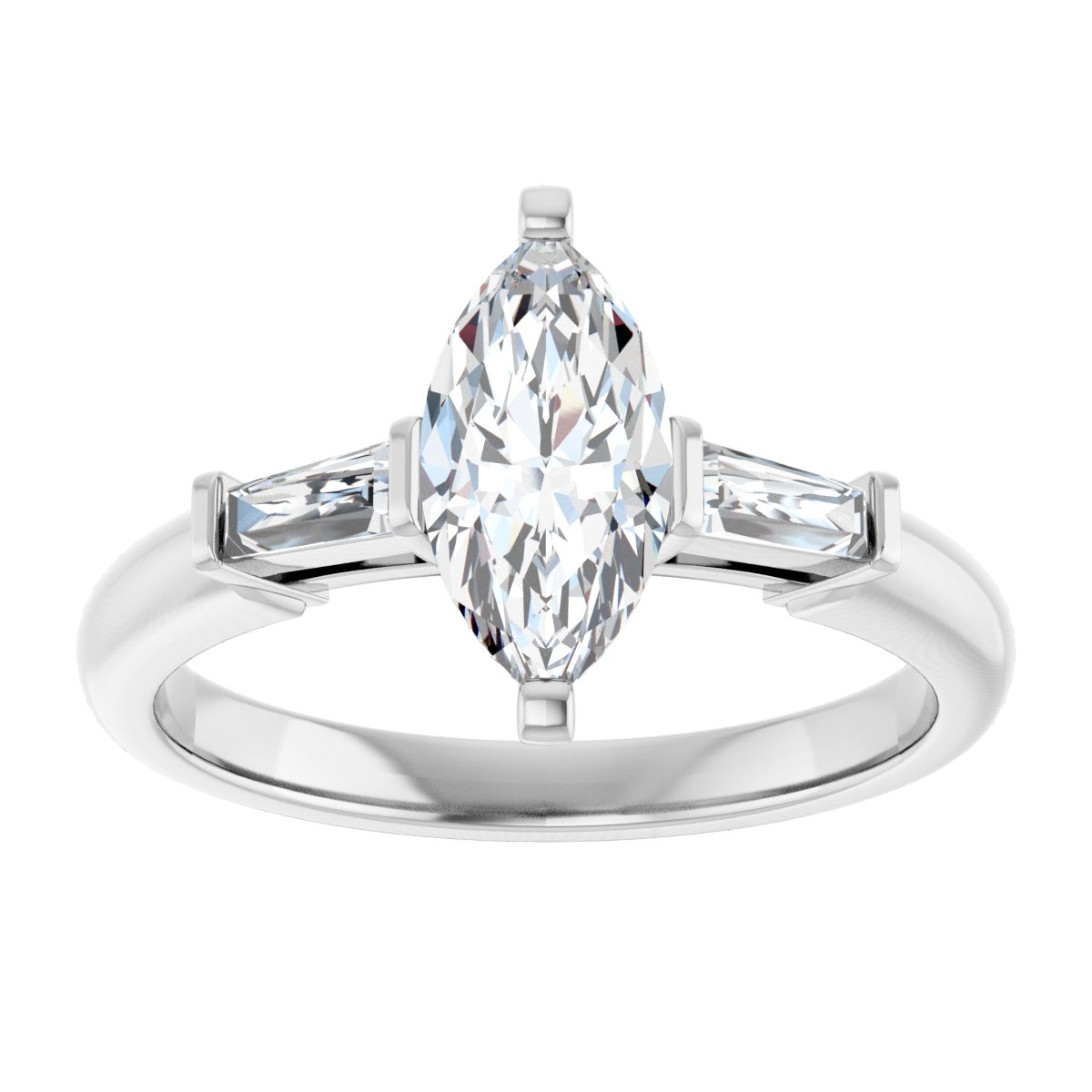 Three-Stone Engagement Ring
