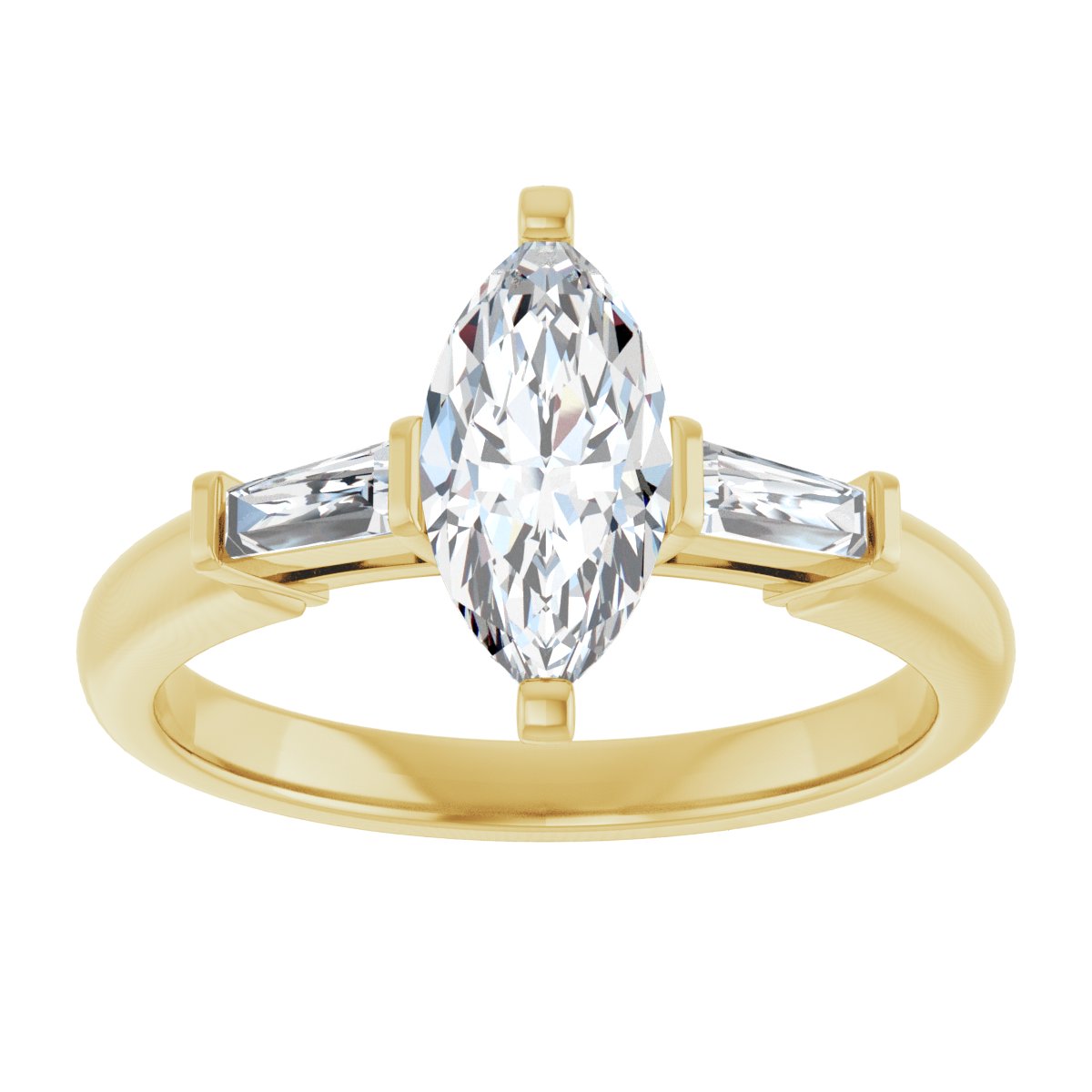 Three-Stone Engagement Ring