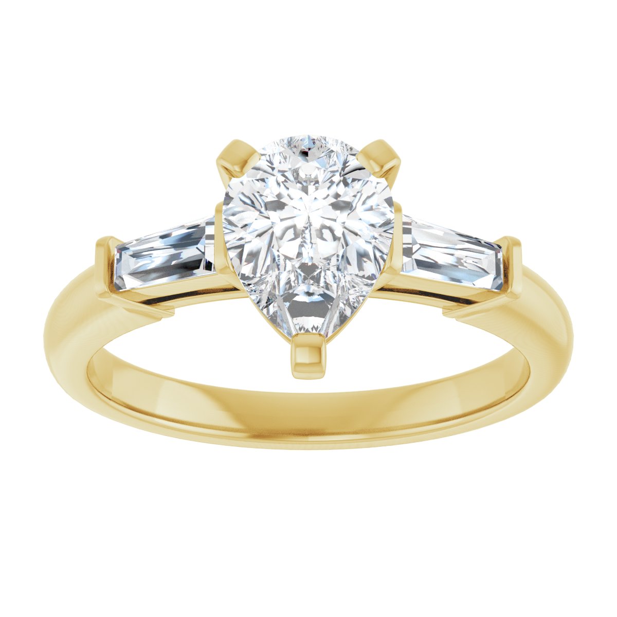 Three-Stone Engagement Ring