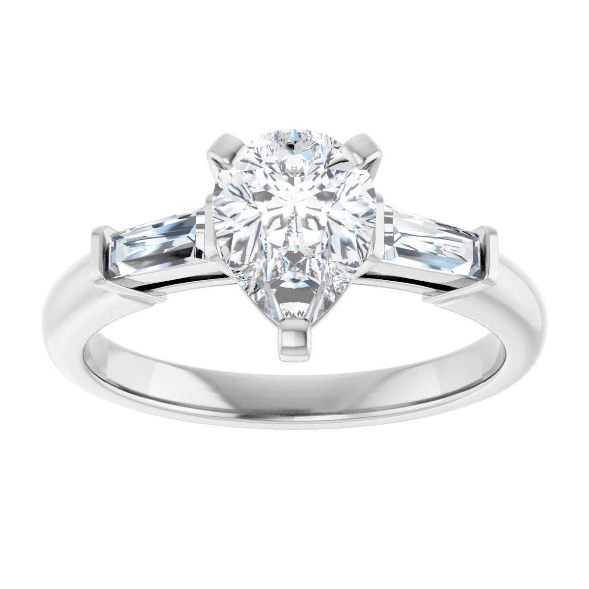 Three-Stone Engagement Ring