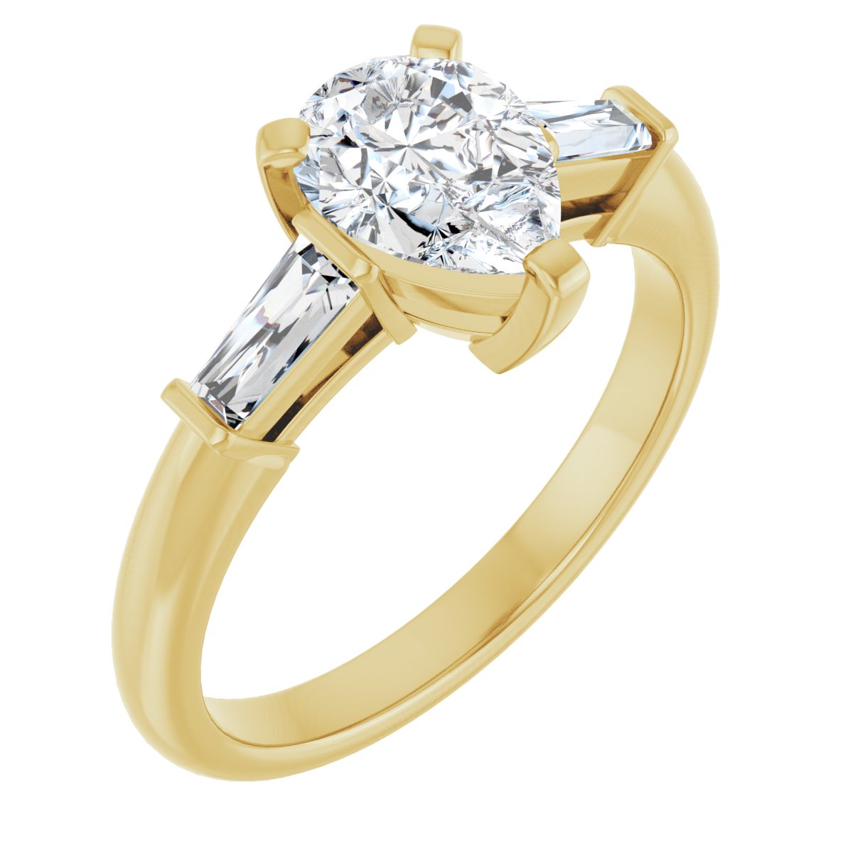 Three-Stone Engagement Ring
