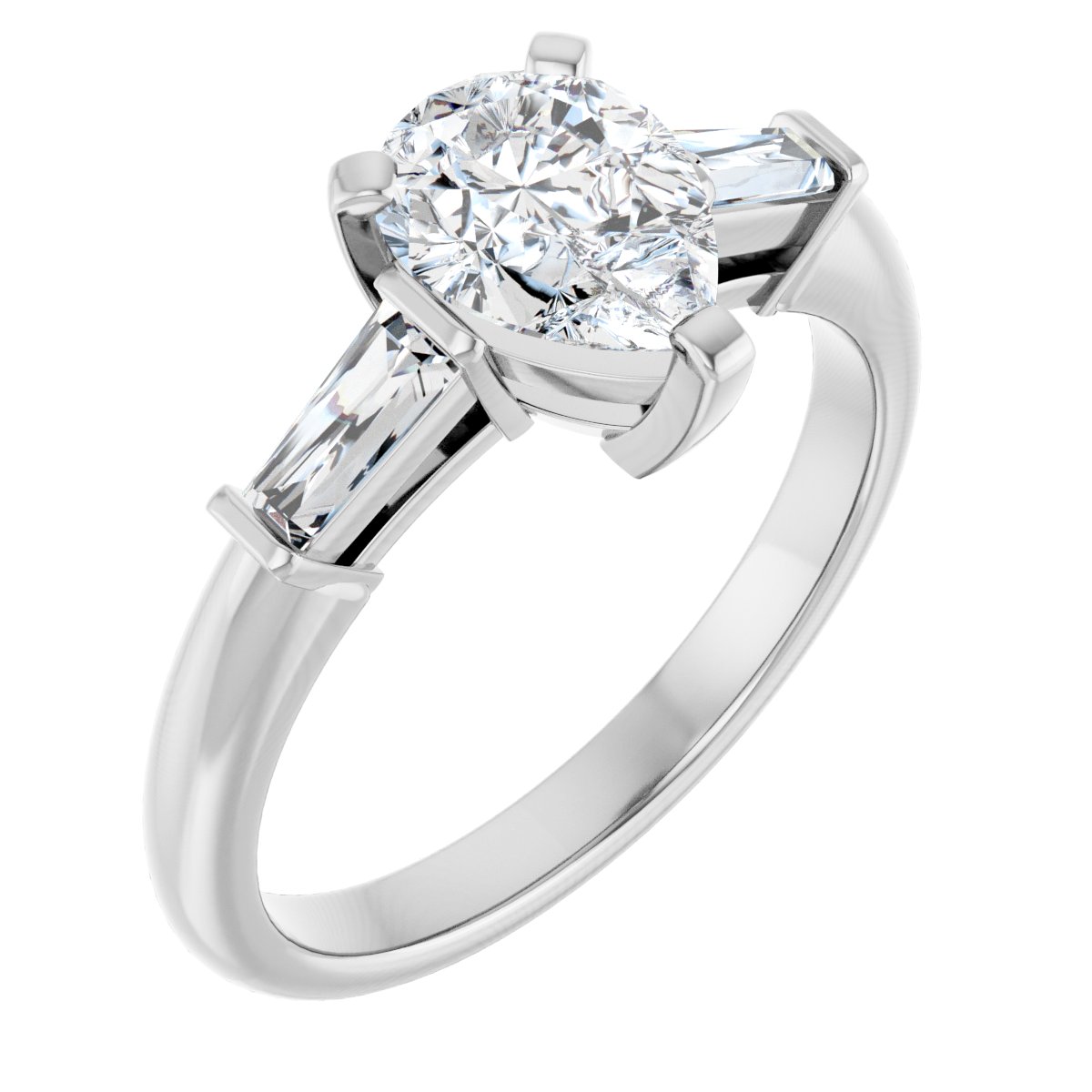 Three-Stone Engagement Ring