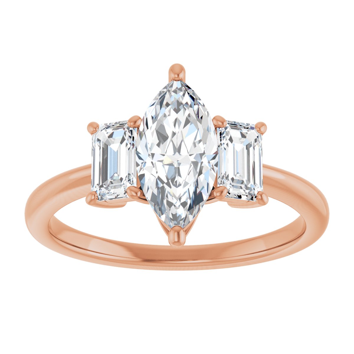 Three-Stone Engagement Ring