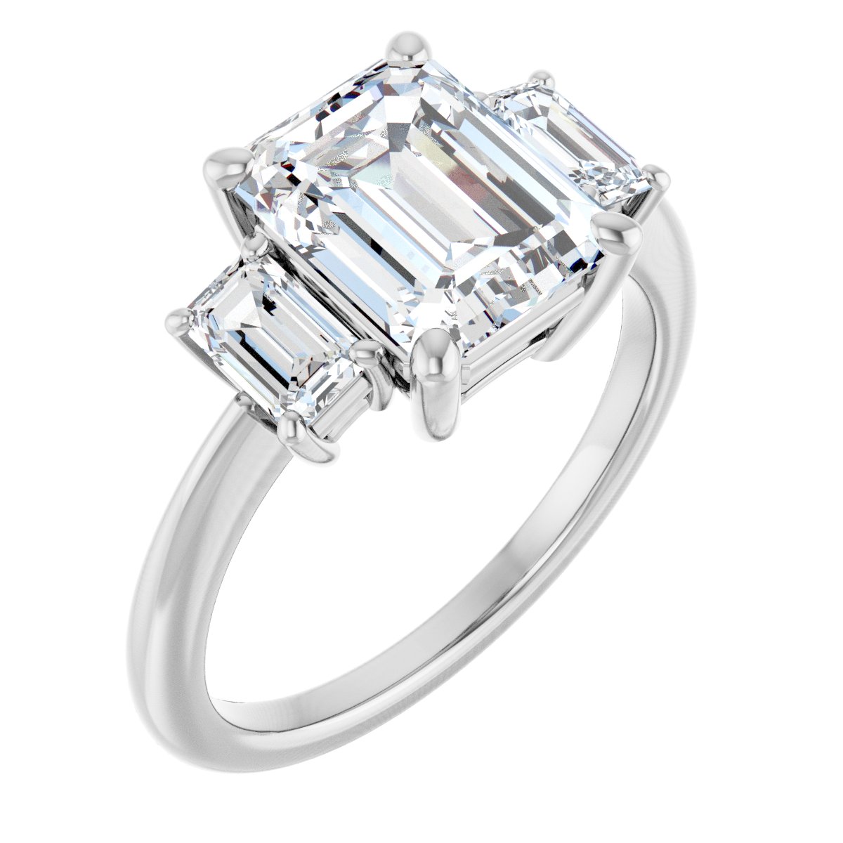 Three-Stone Engagement Ring
