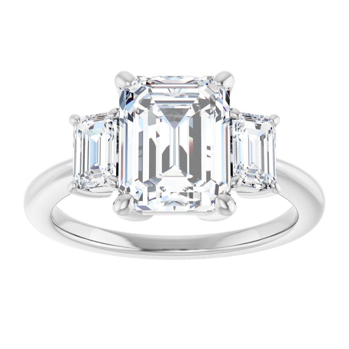 Three-Stone Engagement Ring