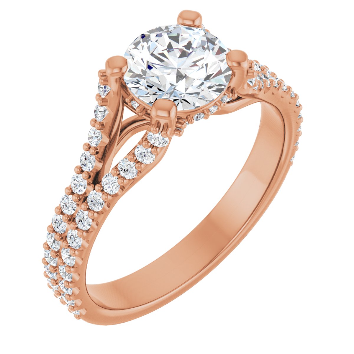 Cathedral Engagement Ring