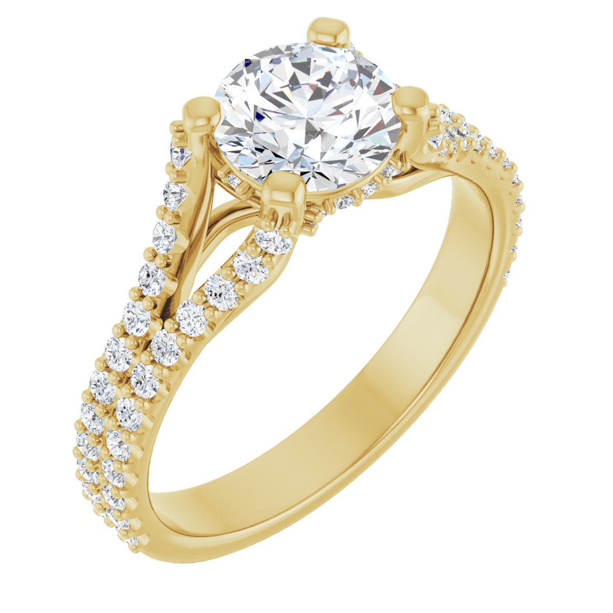 Cathedral Engagement Ring