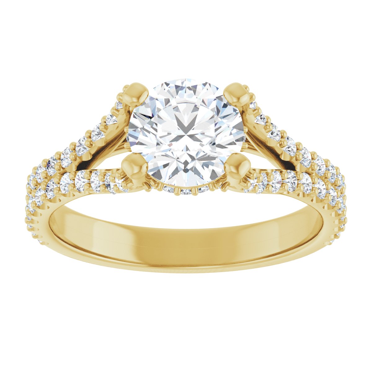 Cathedral Engagement Ring