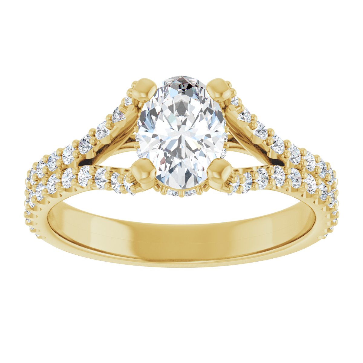 Cathedral Engagement Ring