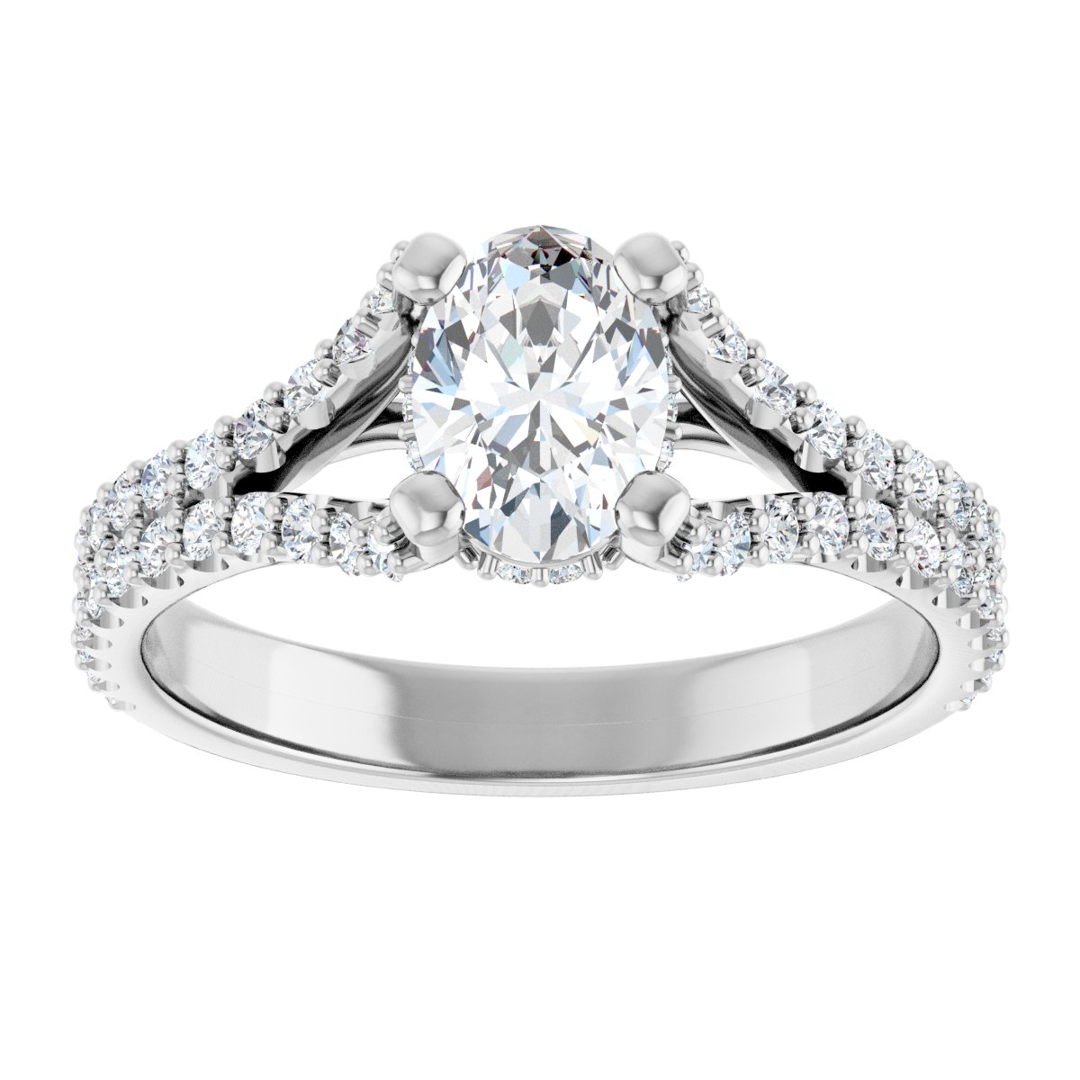 Cathedral Engagement Ring