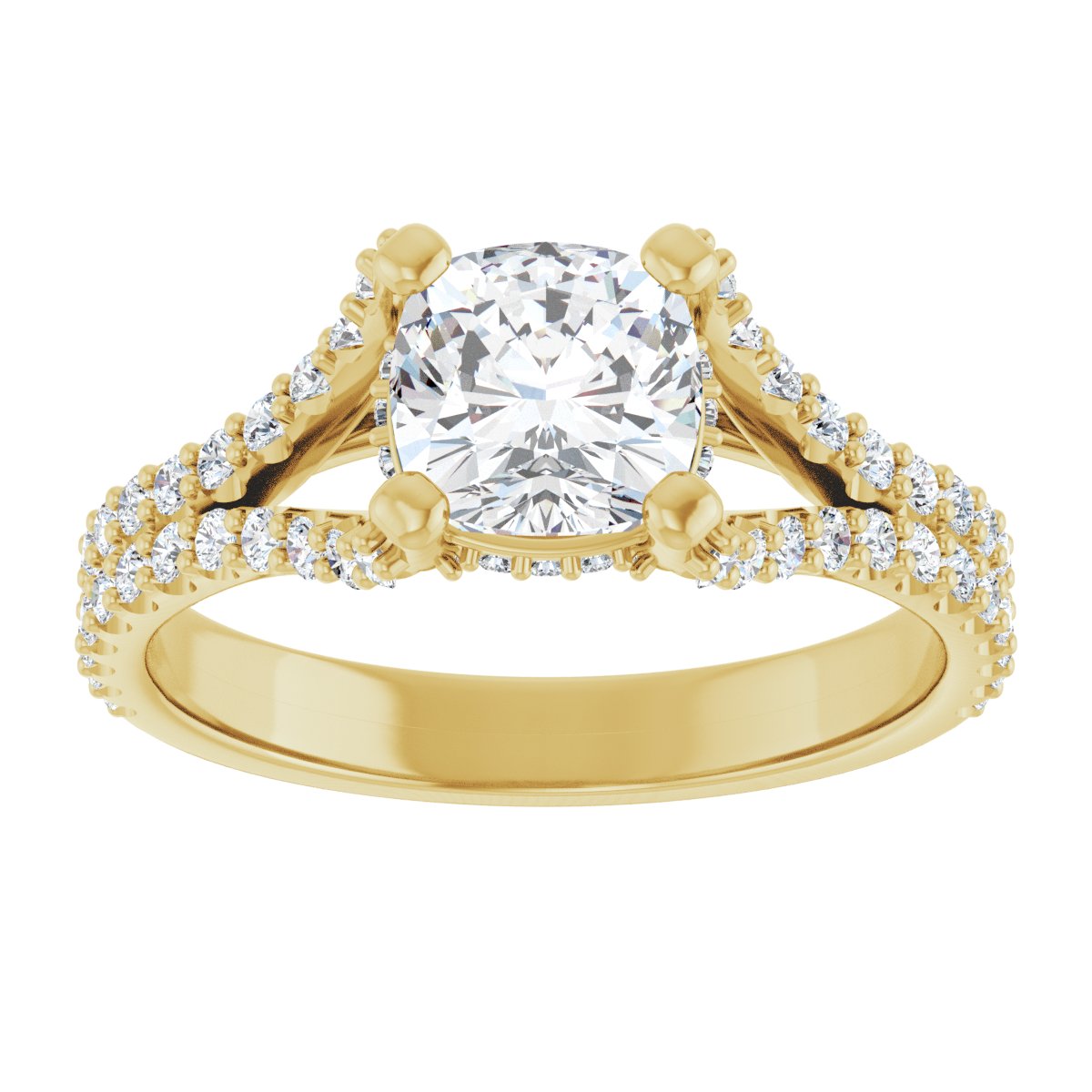 Cathedral Engagement Ring