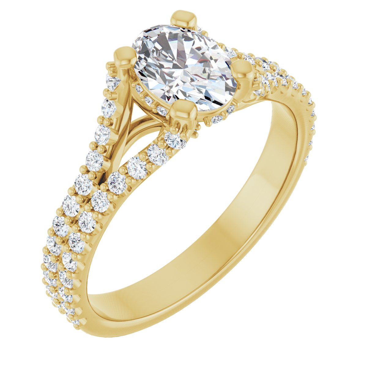 Cathedral Engagement Ring