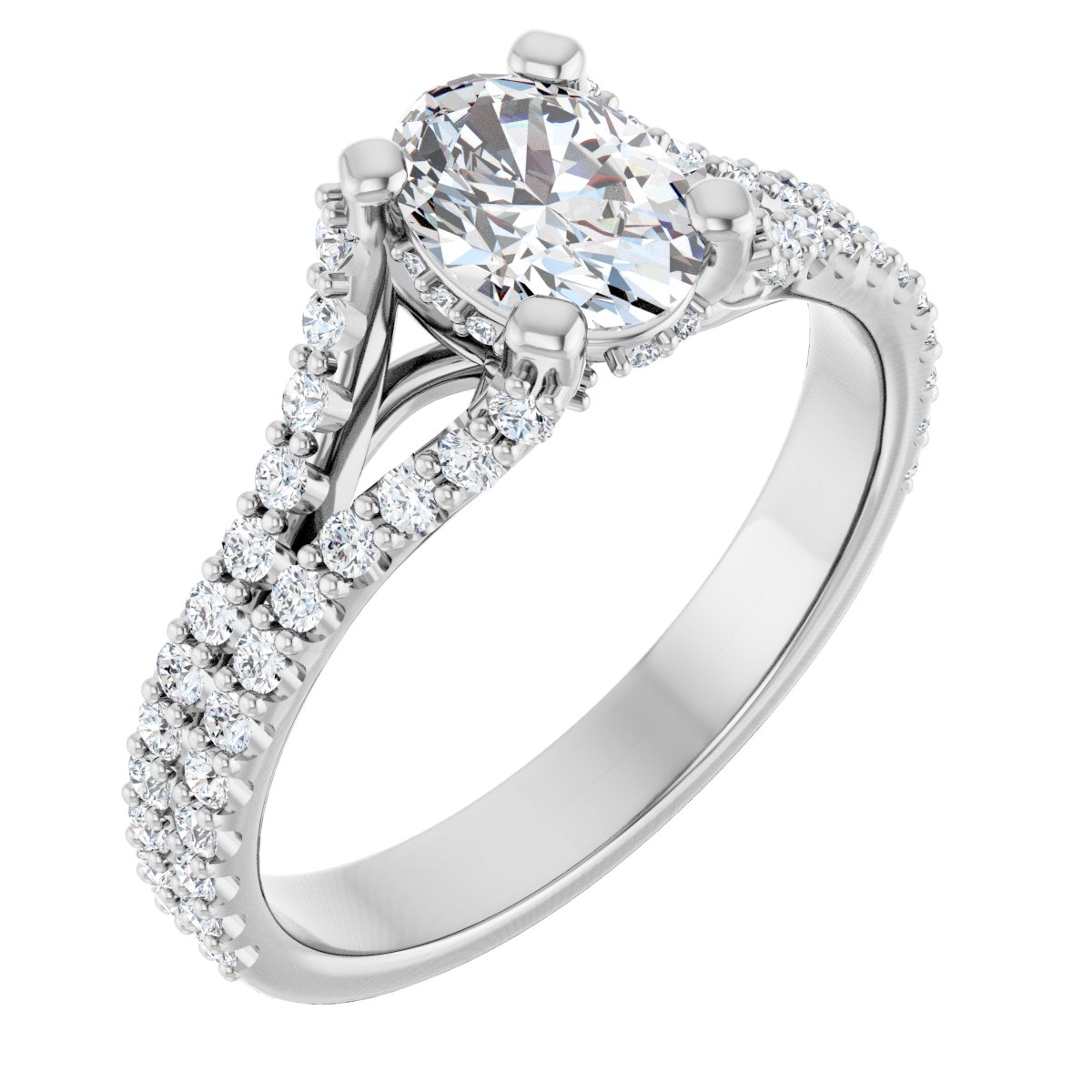 Cathedral Engagement Ring