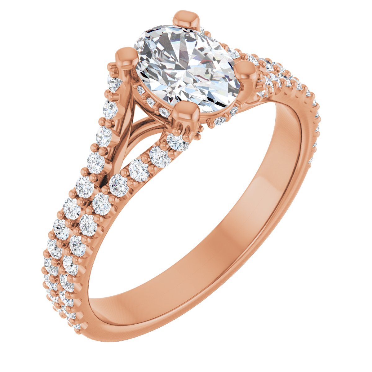 Cathedral Engagement Ring