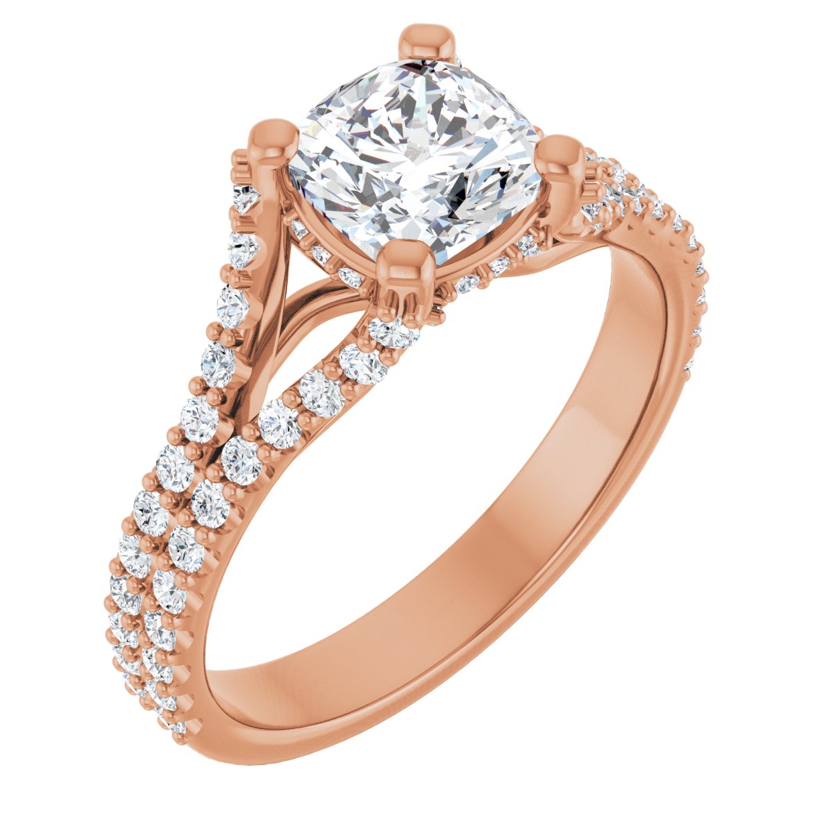 Cathedral Engagement Ring