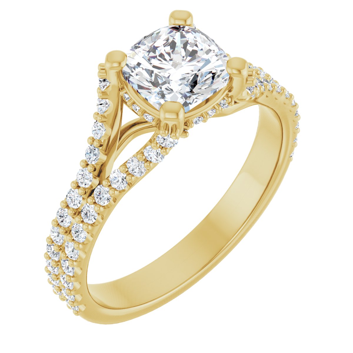 Cathedral Engagement Ring