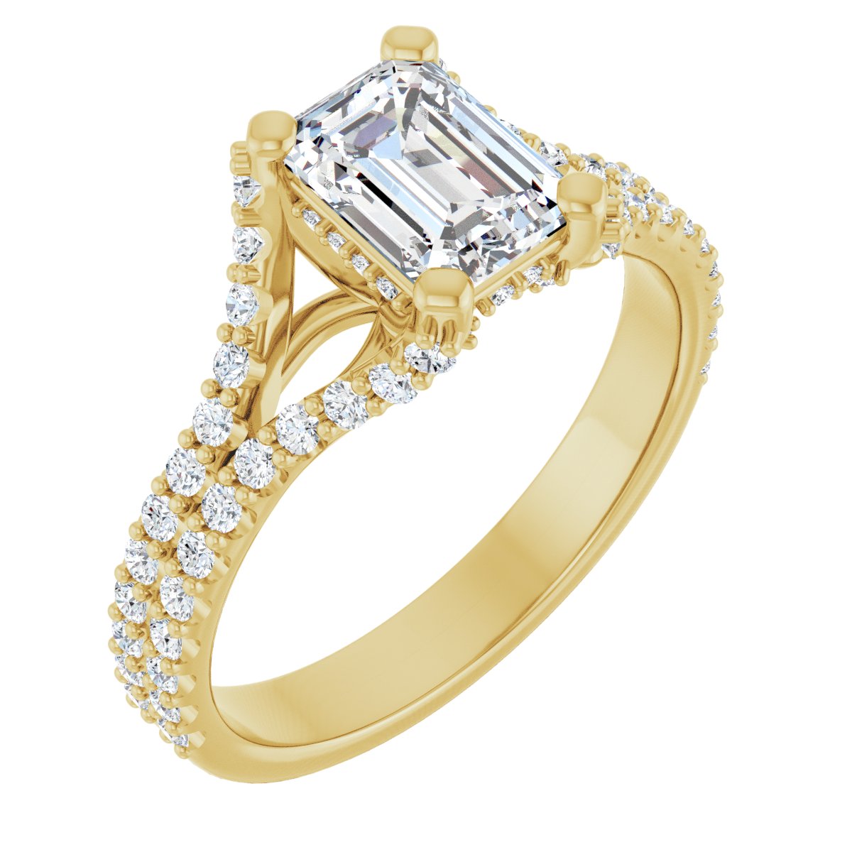 Cathedral Engagement Ring