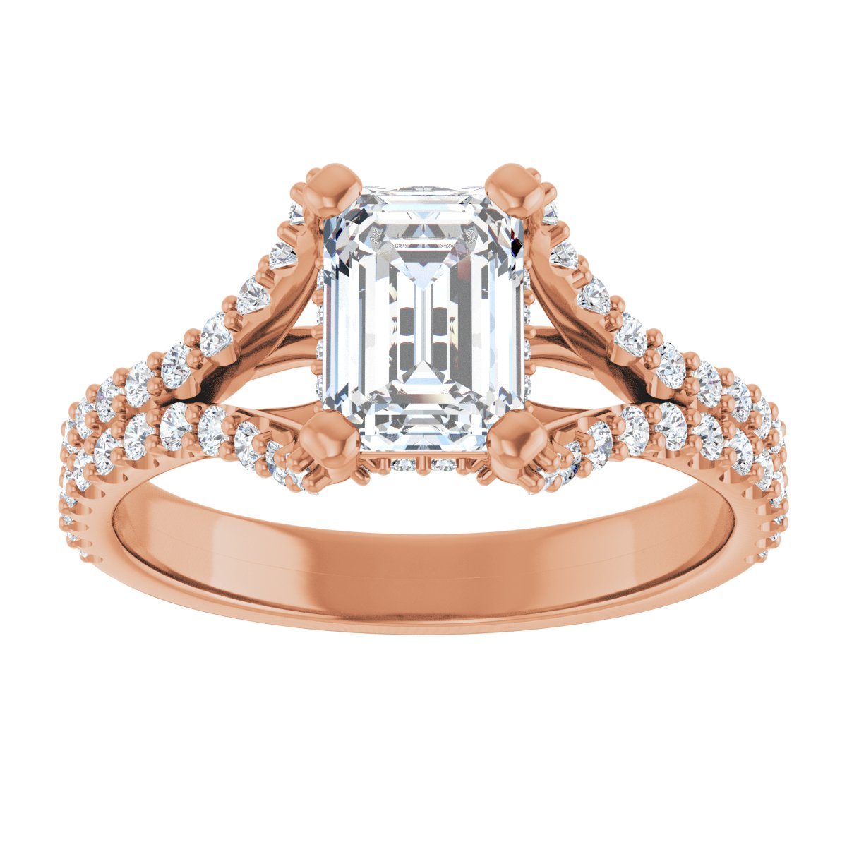 Cathedral Engagement Ring