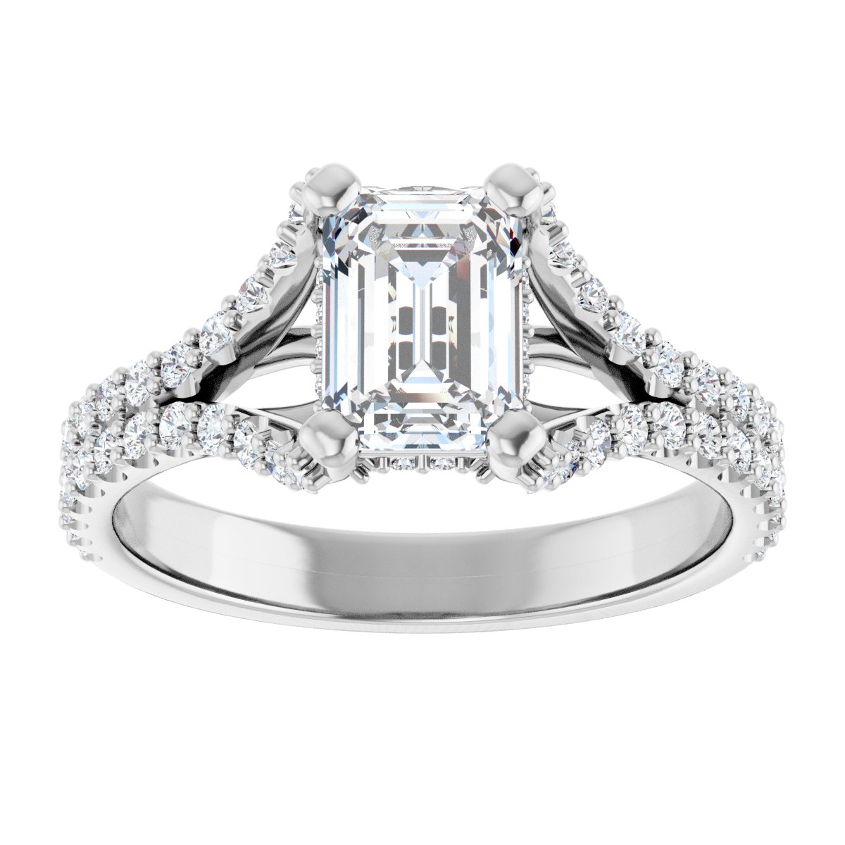 Cathedral Engagement Ring