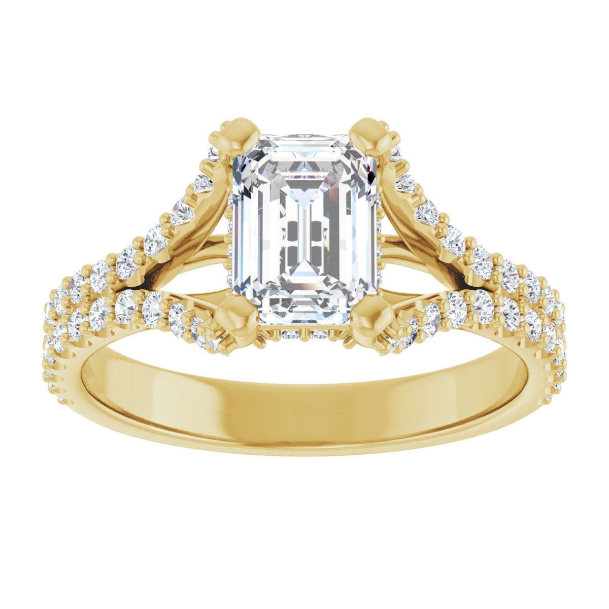 Cathedral Engagement Ring