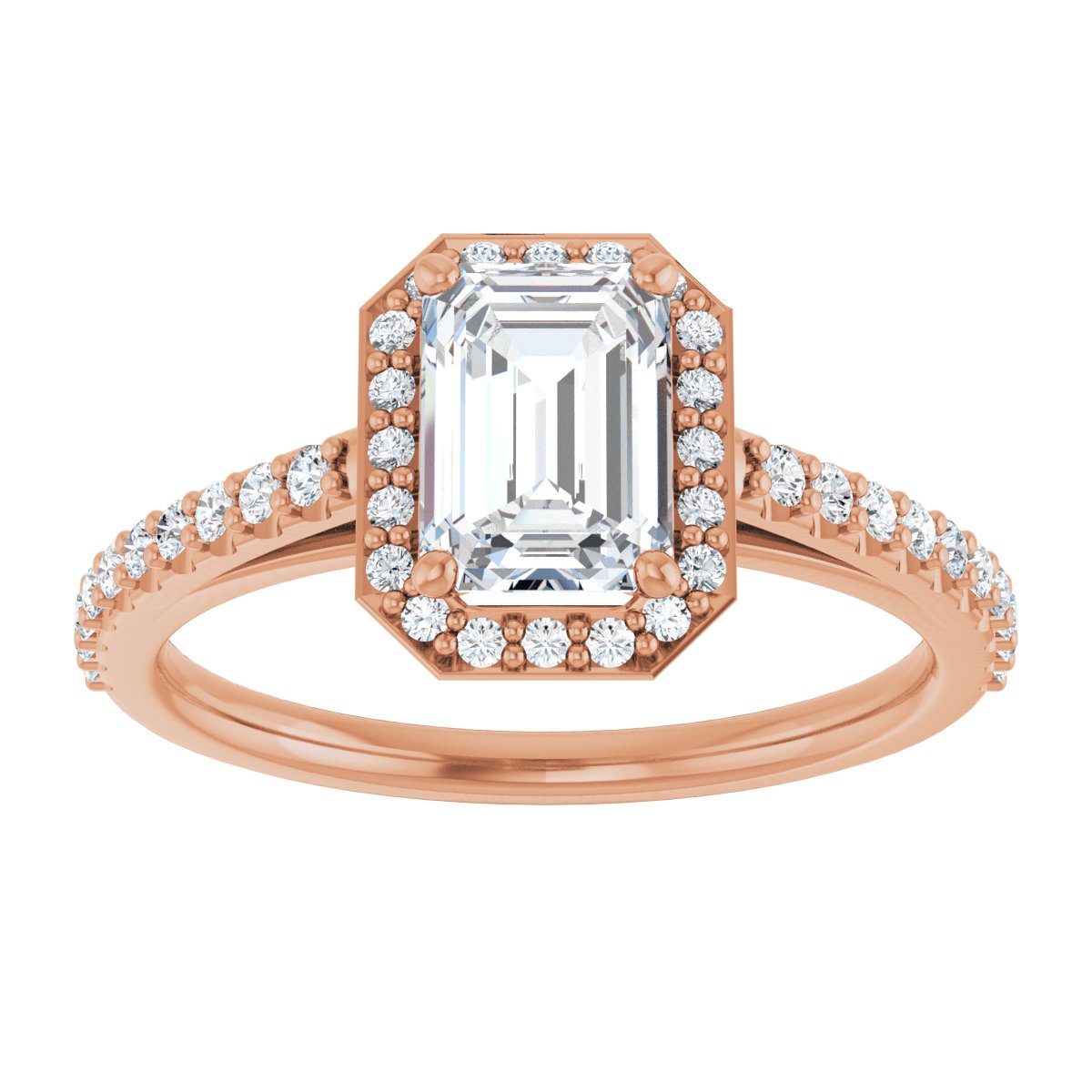 Halo-Style Engagement Ring