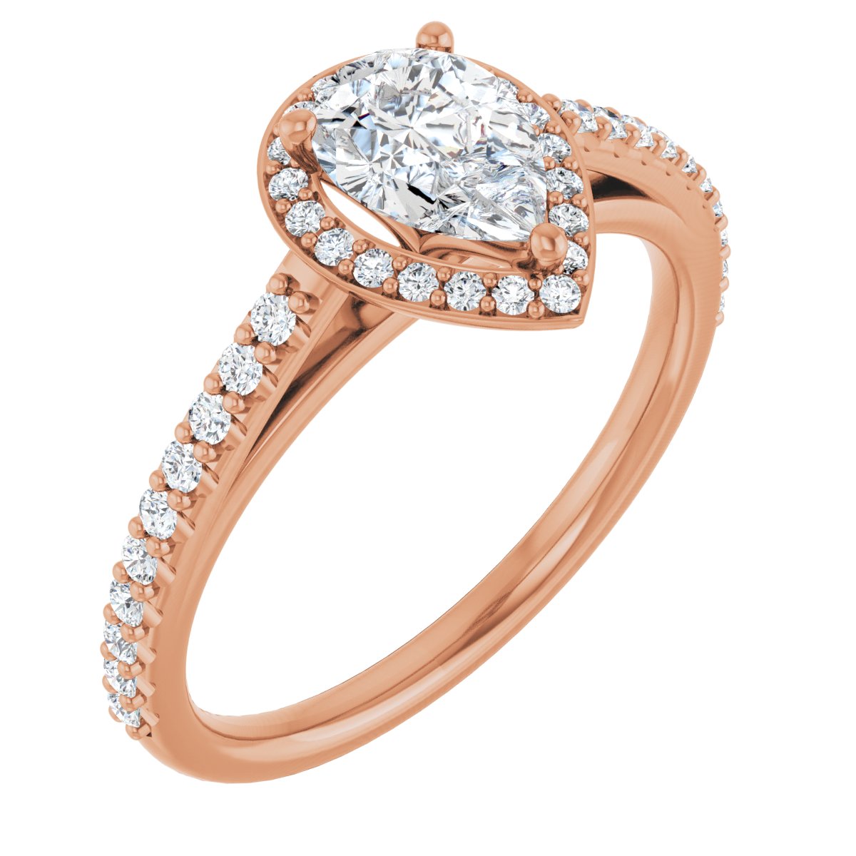 Halo-Style Engagement Ring