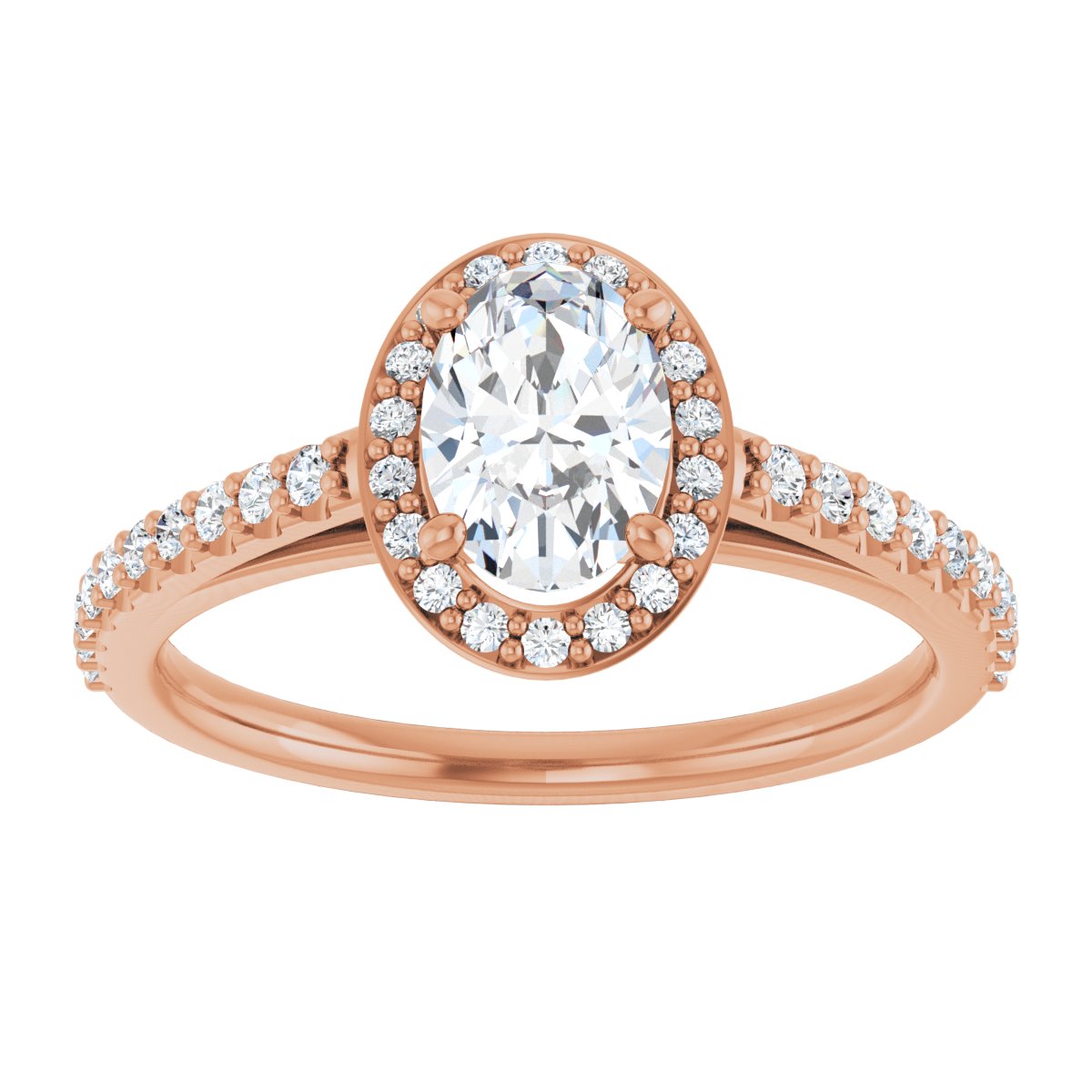 Halo-Style Engagement Ring