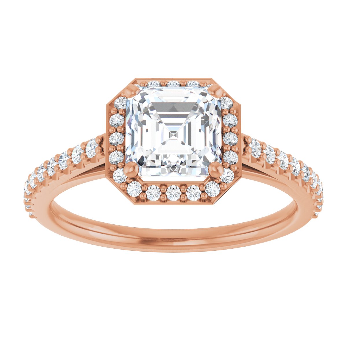 Halo-Style Engagement Ring