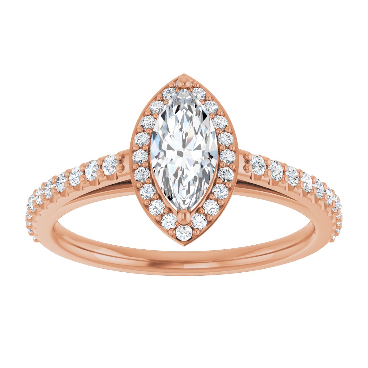 Halo-Style Engagement Ring