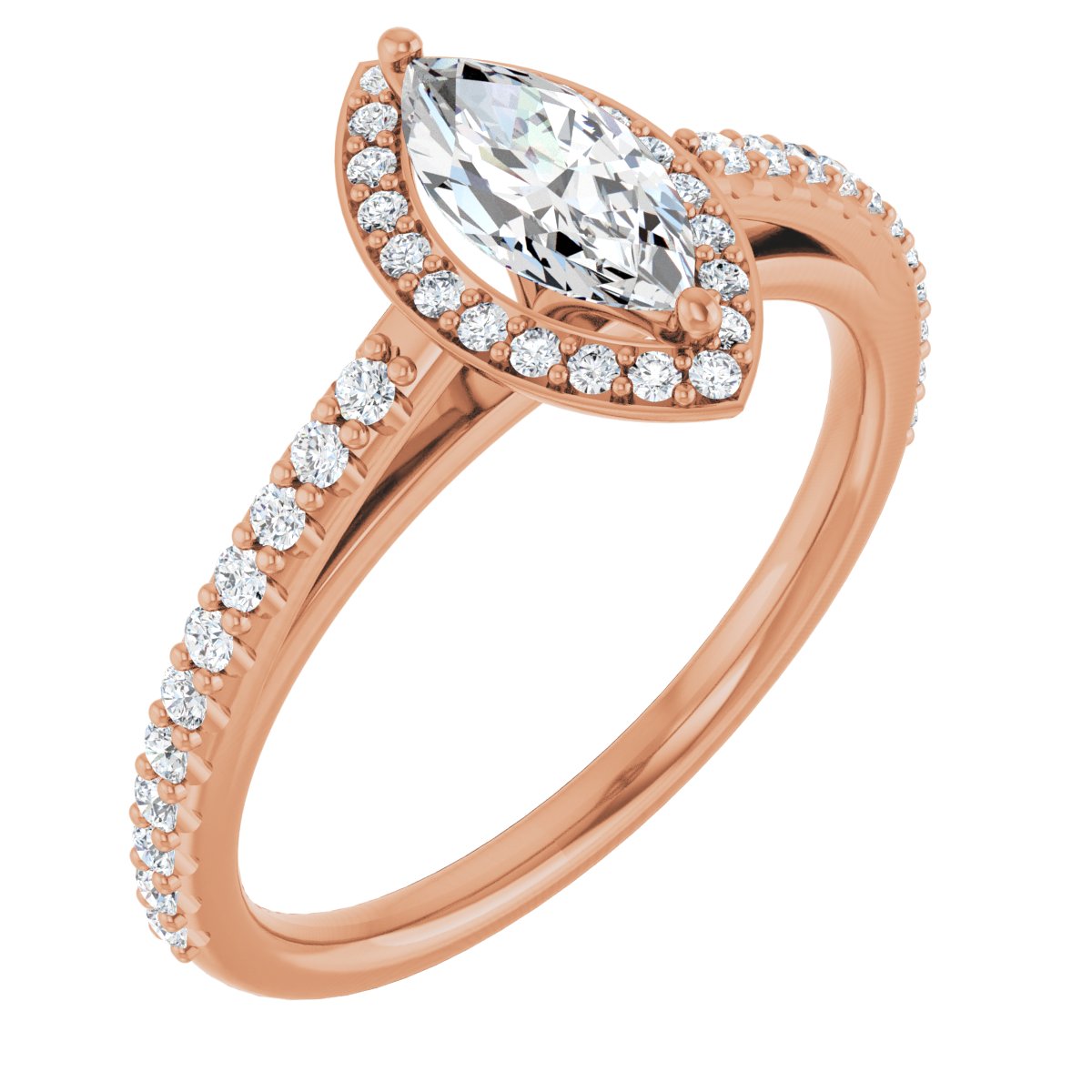 Halo-Style Engagement Ring