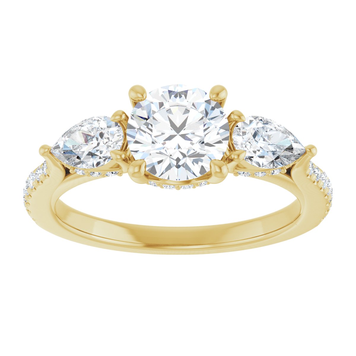 Three-Stone Engagement Ring