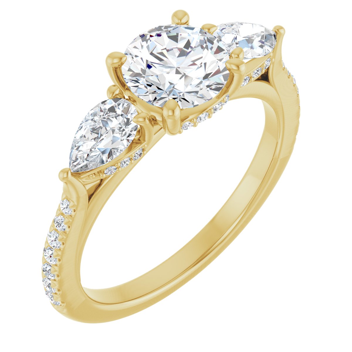 Three-Stone Engagement Ring