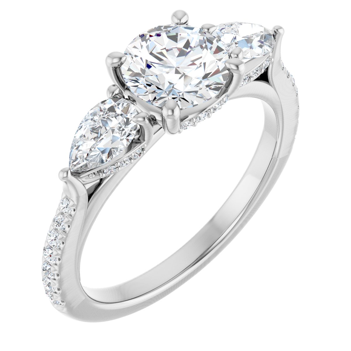 Three-Stone Engagement Ring