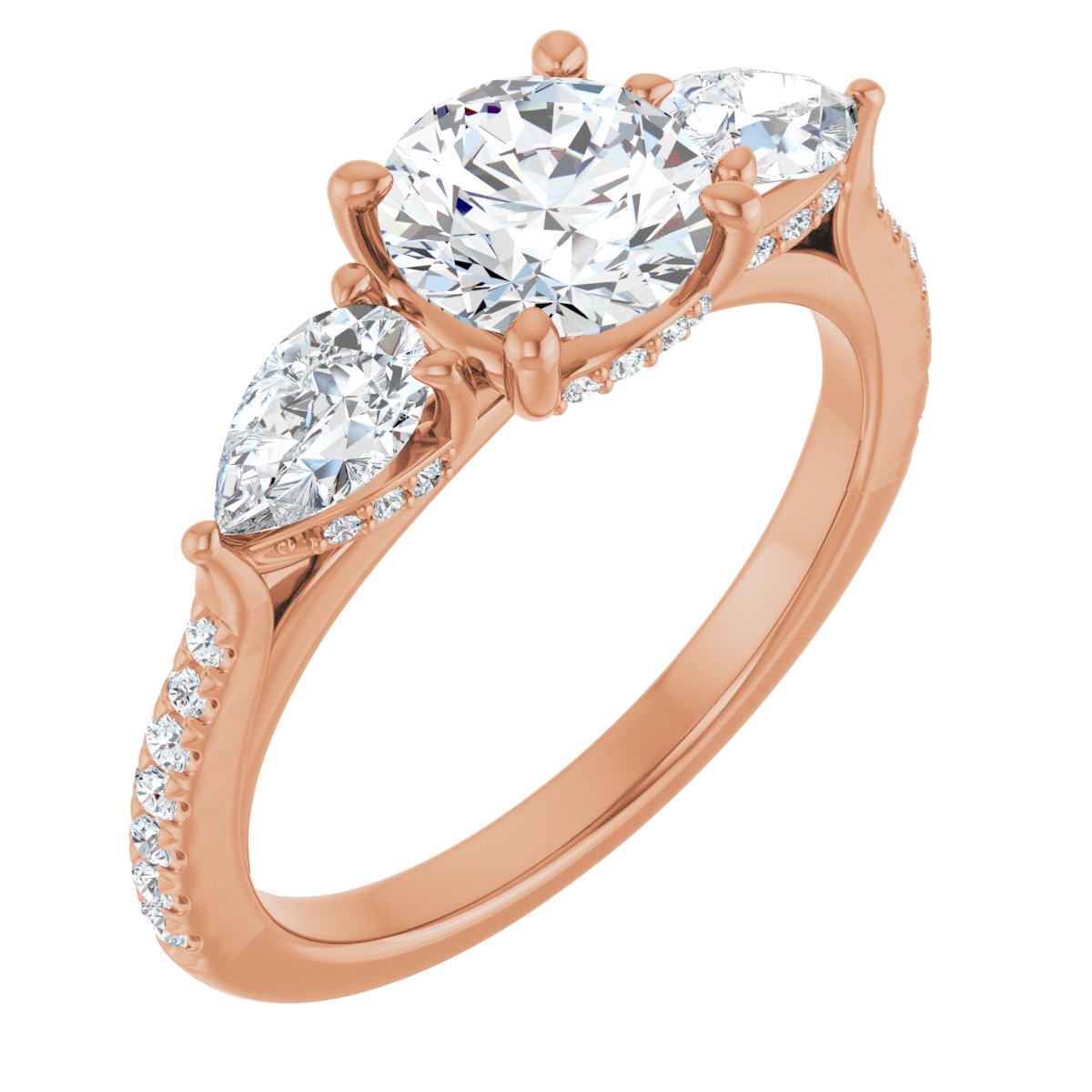 Three-Stone Engagement Ring