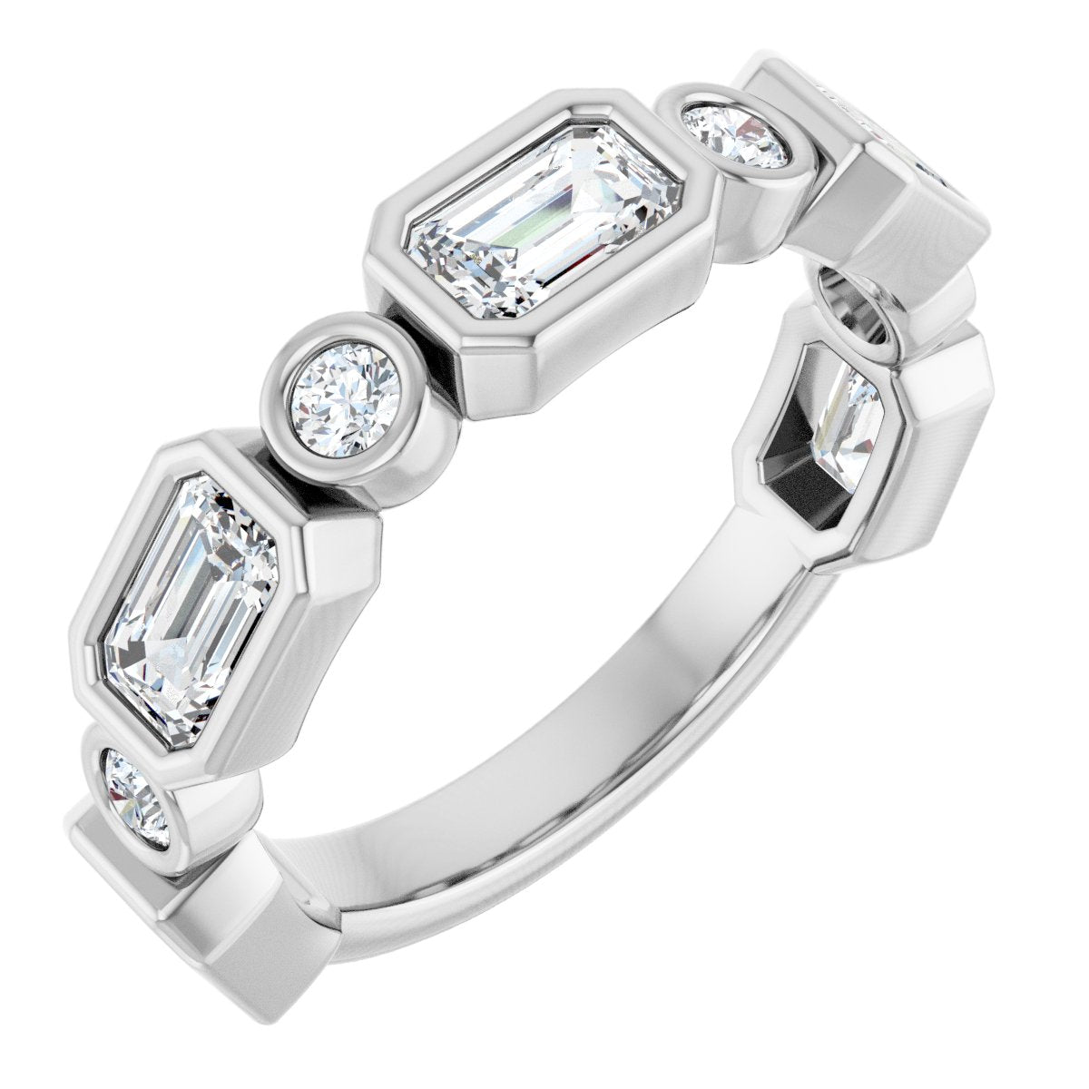 Anniversary Band  - Emerald