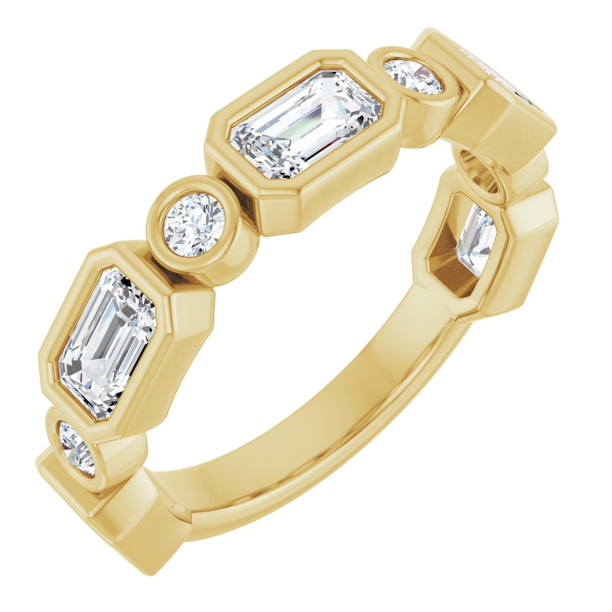 Anniversary Band  - Emerald