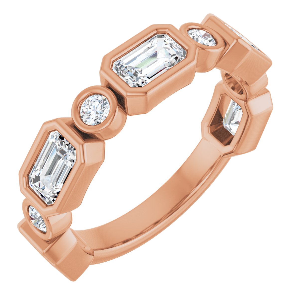 Anniversary Band  - Emerald