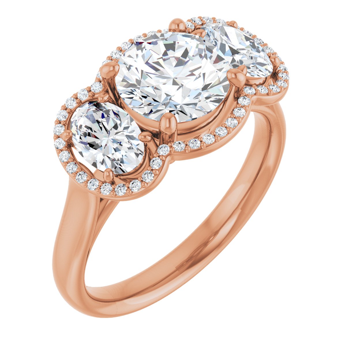 Three-Stone Engagement Ring
