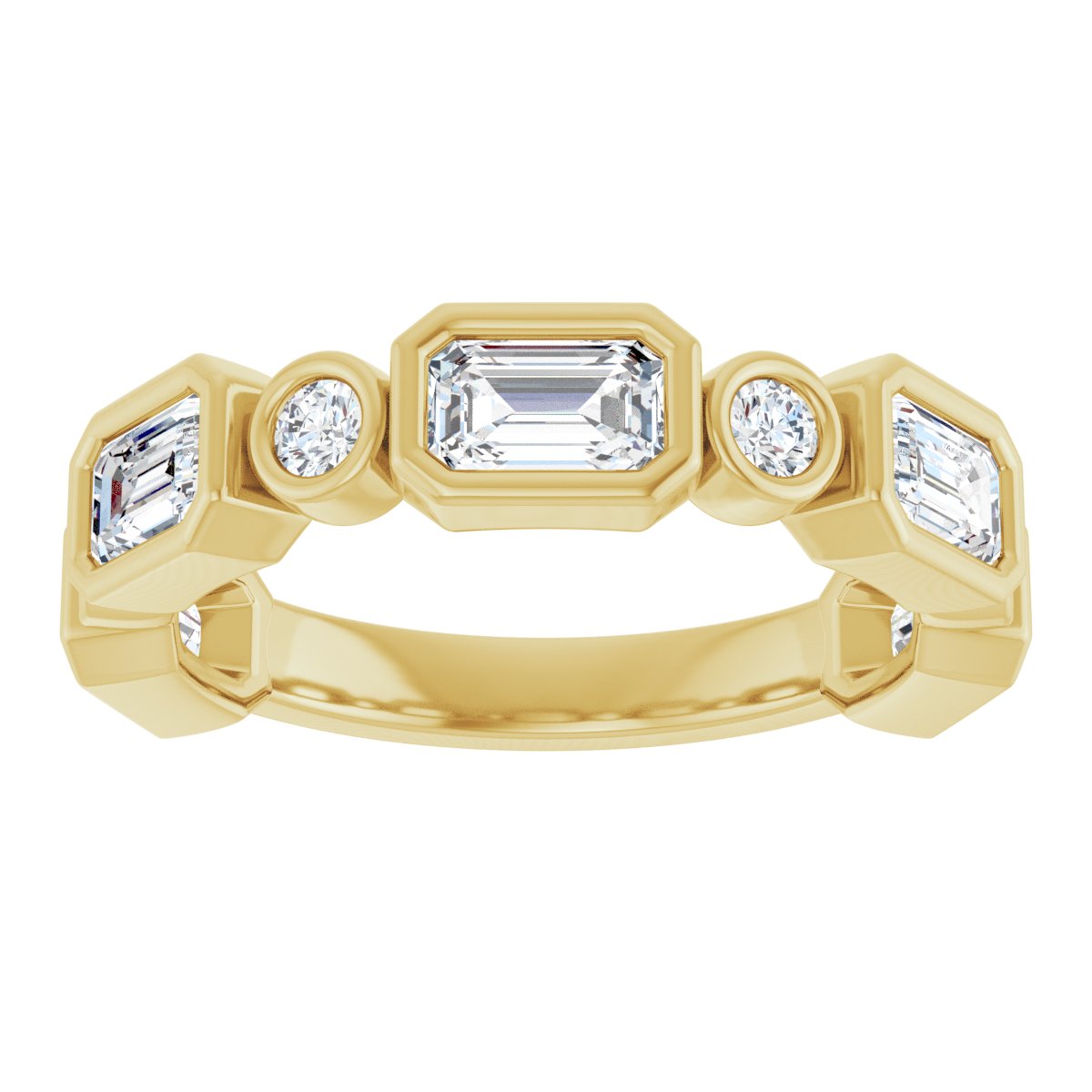 Anniversary Band  - Emerald