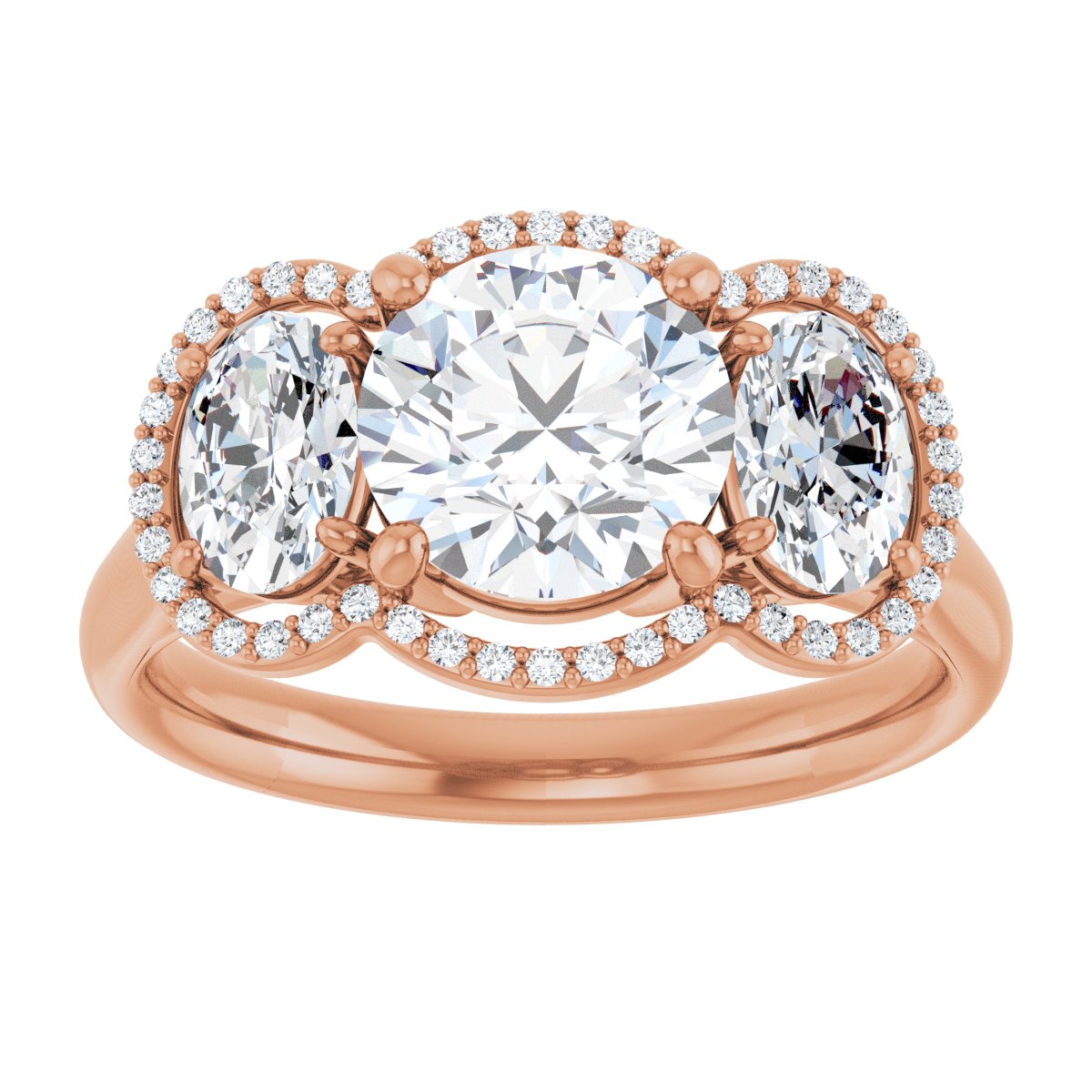 Three-Stone Engagement Ring