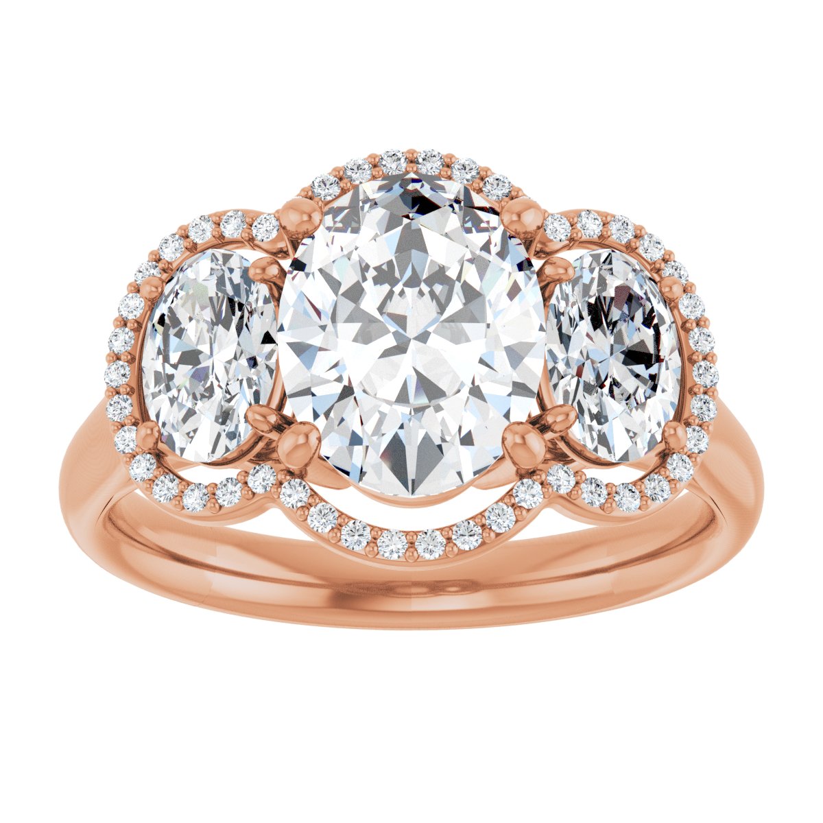 Three-Stone Engagement Ring