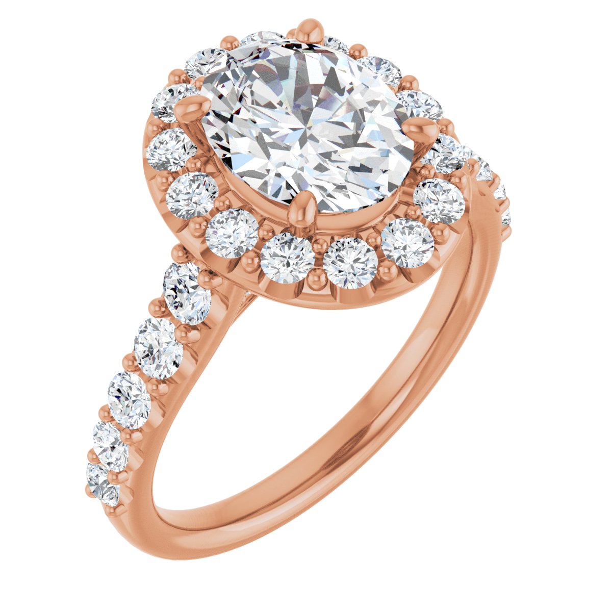 Halo-Style Engagement Ring