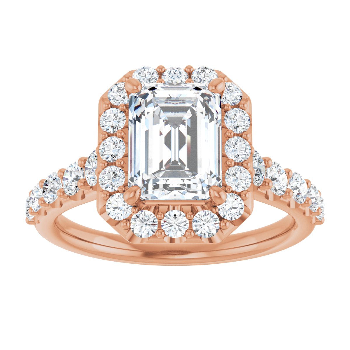 Halo-Style Engagement Ring