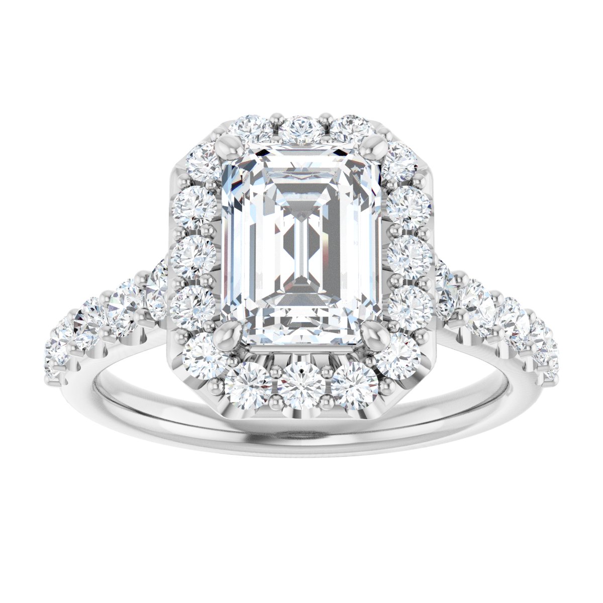 Halo-Style Engagement Ring