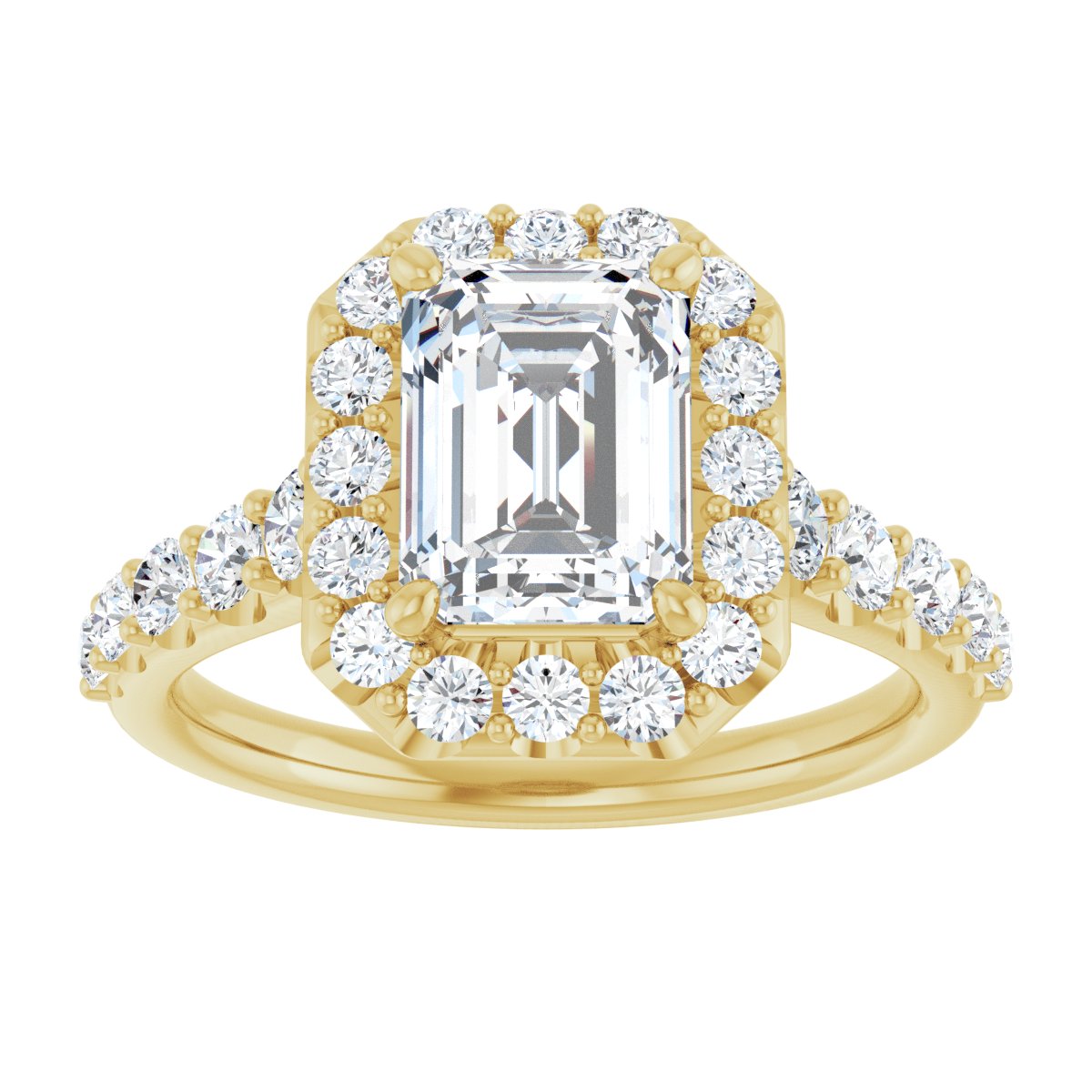 Halo-Style Engagement Ring