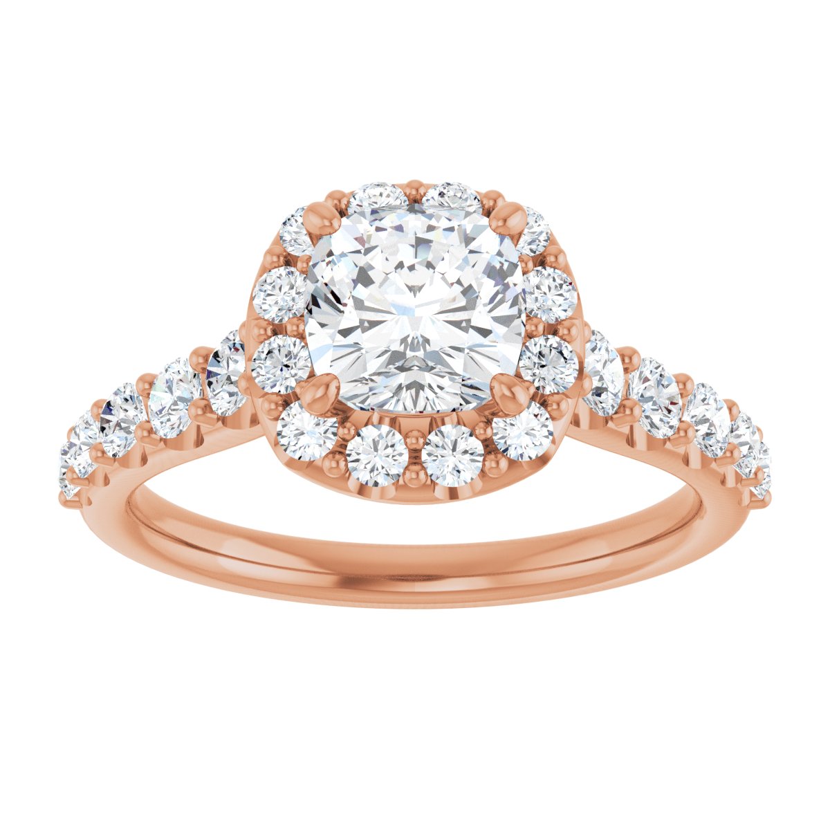 Halo-Style Engagement Ring