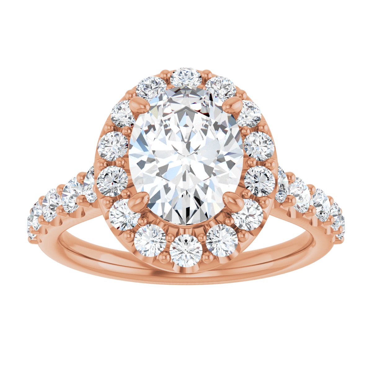 Halo-Style Engagement Ring