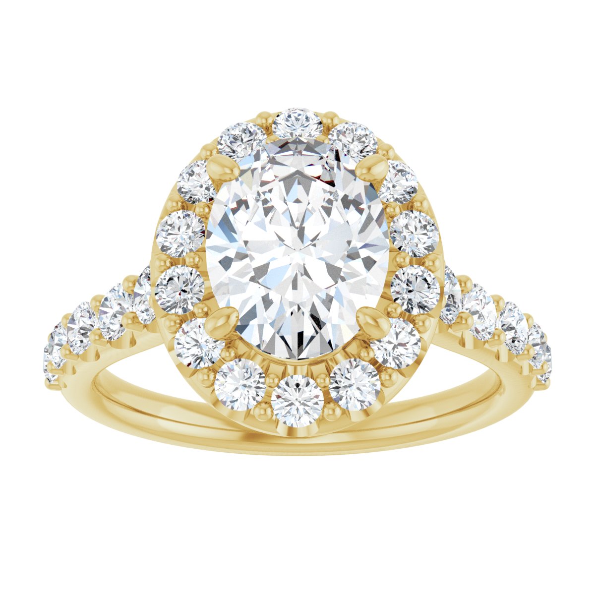 Halo-Style Engagement Ring