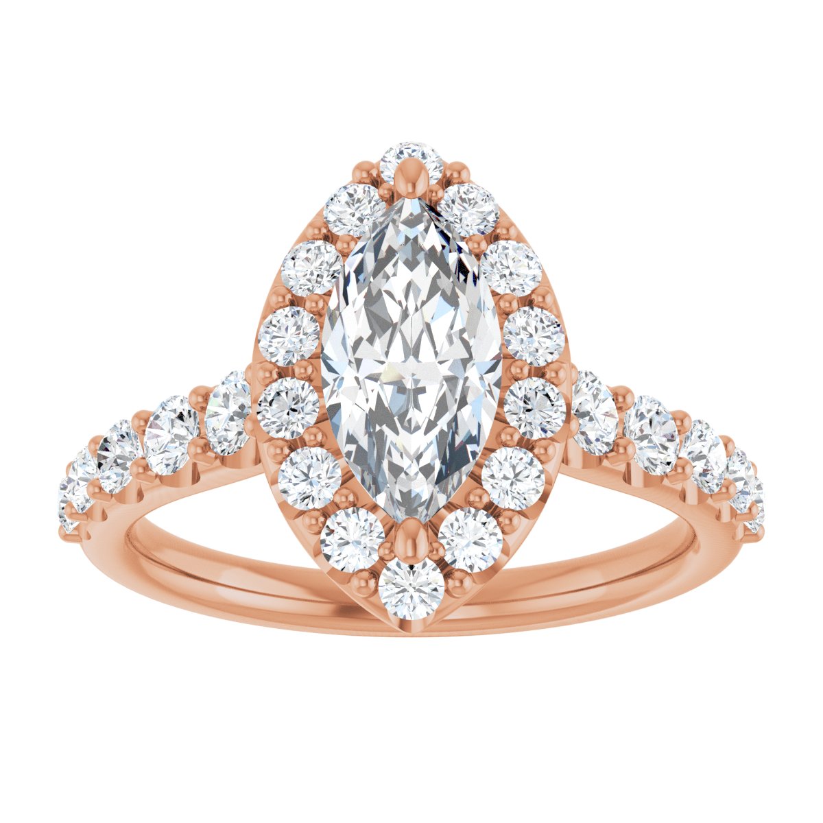 Halo-Style Engagement Ring